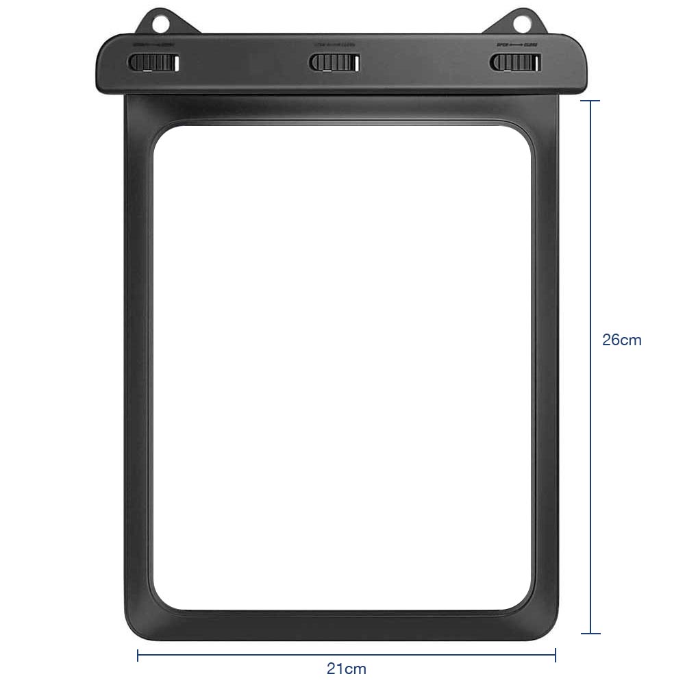 AG-W13 Waterproof Case for Tablets 12" nero