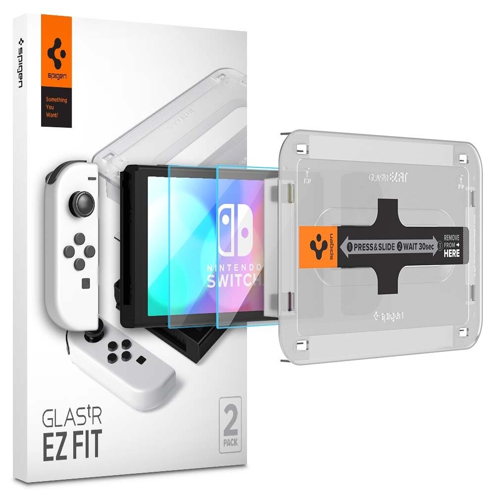 Screen Protector GLAS EZ Fit (2 pezzi) Nintendo Switch OLED