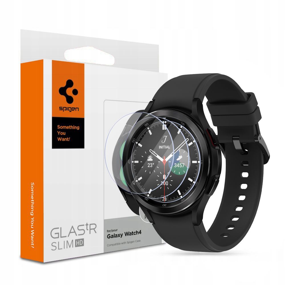 Screen Protector Glas:tR SLIM (3-pack) Samsung Galaxy Watch 4 46mm