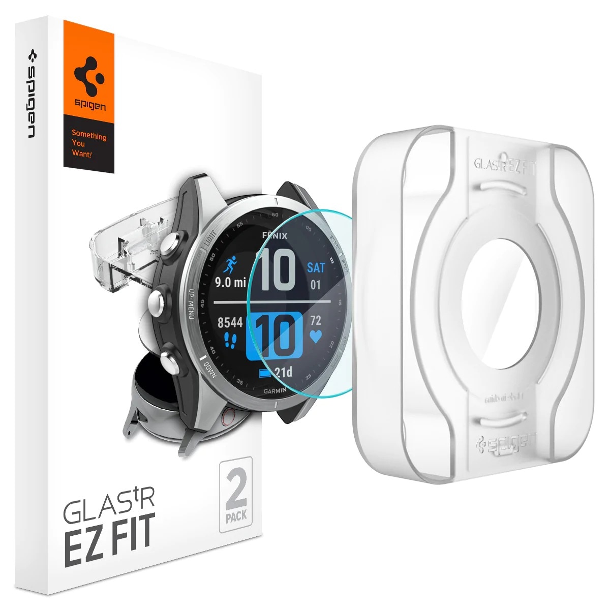 Proteggischermo EZ Fit GLAS.tR (2 pezzi) Garmin Fenix 7S