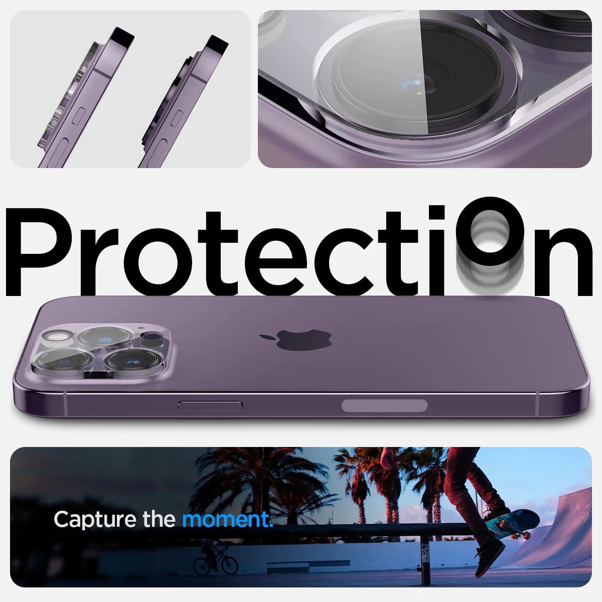 Optik Lens Protector (2 pezzi) iPhone 14 Pro Max Crystal Clear