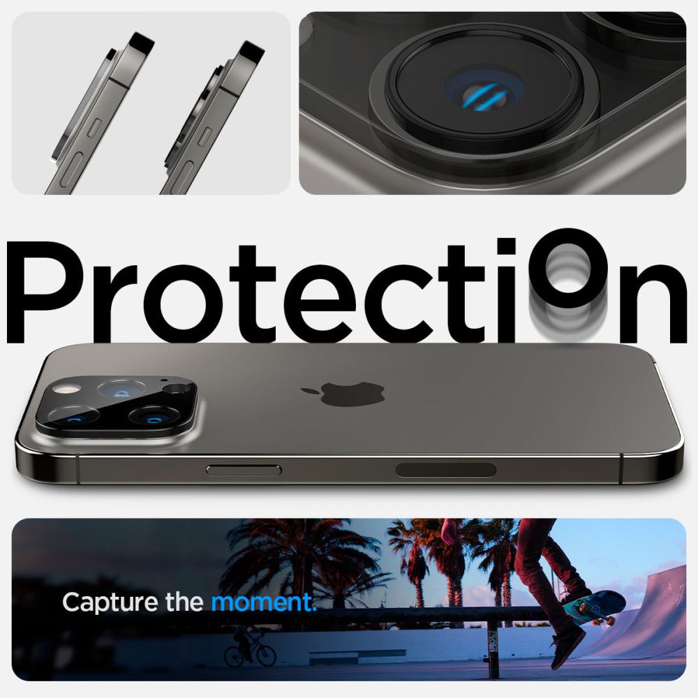 Optik Lens Protector (2 pezzi) iPhone 14 Pro Black