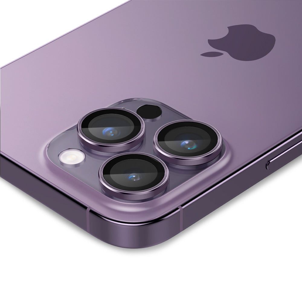 EZ Fit Optik Pro Lens Protector iPhone 14 Pro (2 pezzi) Deep Purple