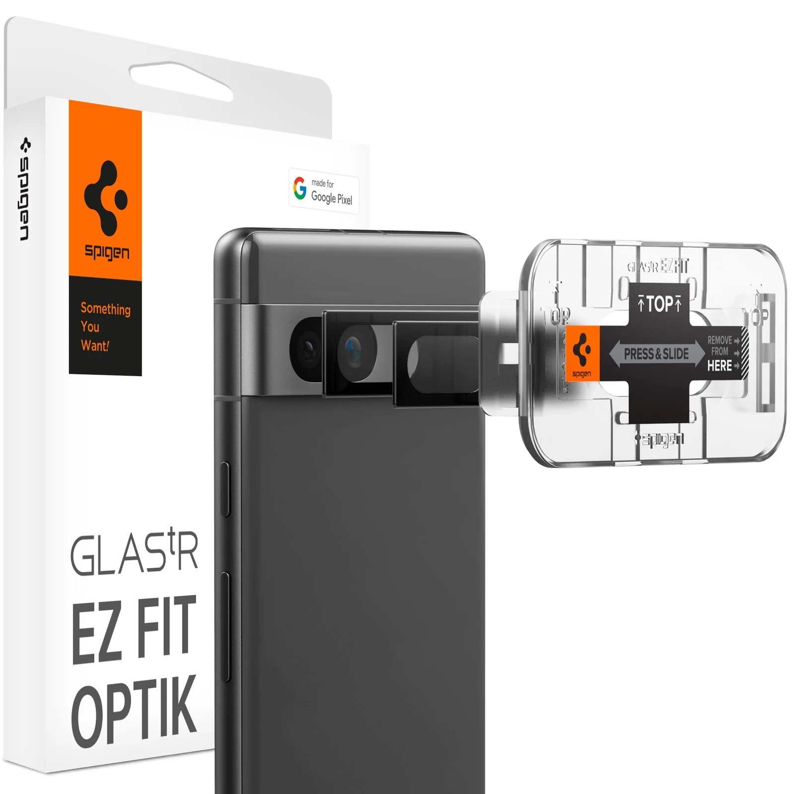 EZ Fit Optik Lens Protector Google Pixel 7a (2 pezzi) Black