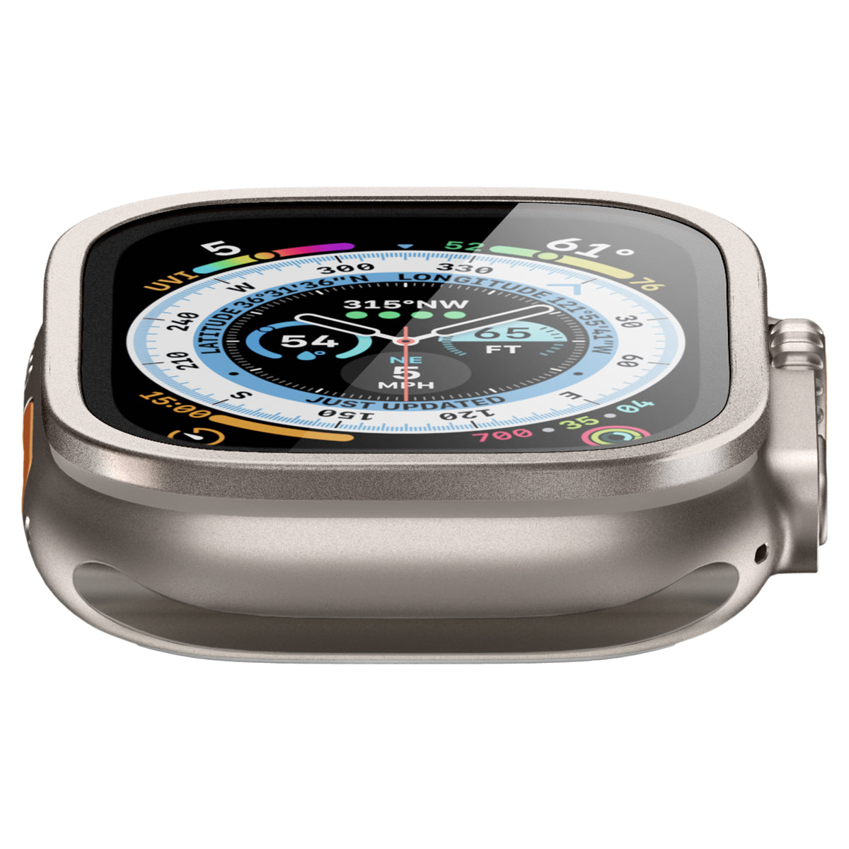 Screen Protector Glas.tR Slim Pro Apple Watch Ultra 2 49mm Titanium