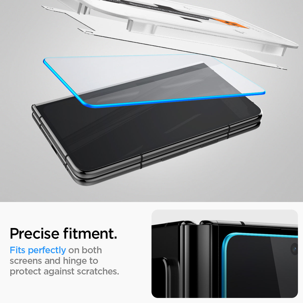 Cover Screen Protector GLAS.tR EZ Fit (2 pezzi) GGoogle Pixel 9 Pro Fold