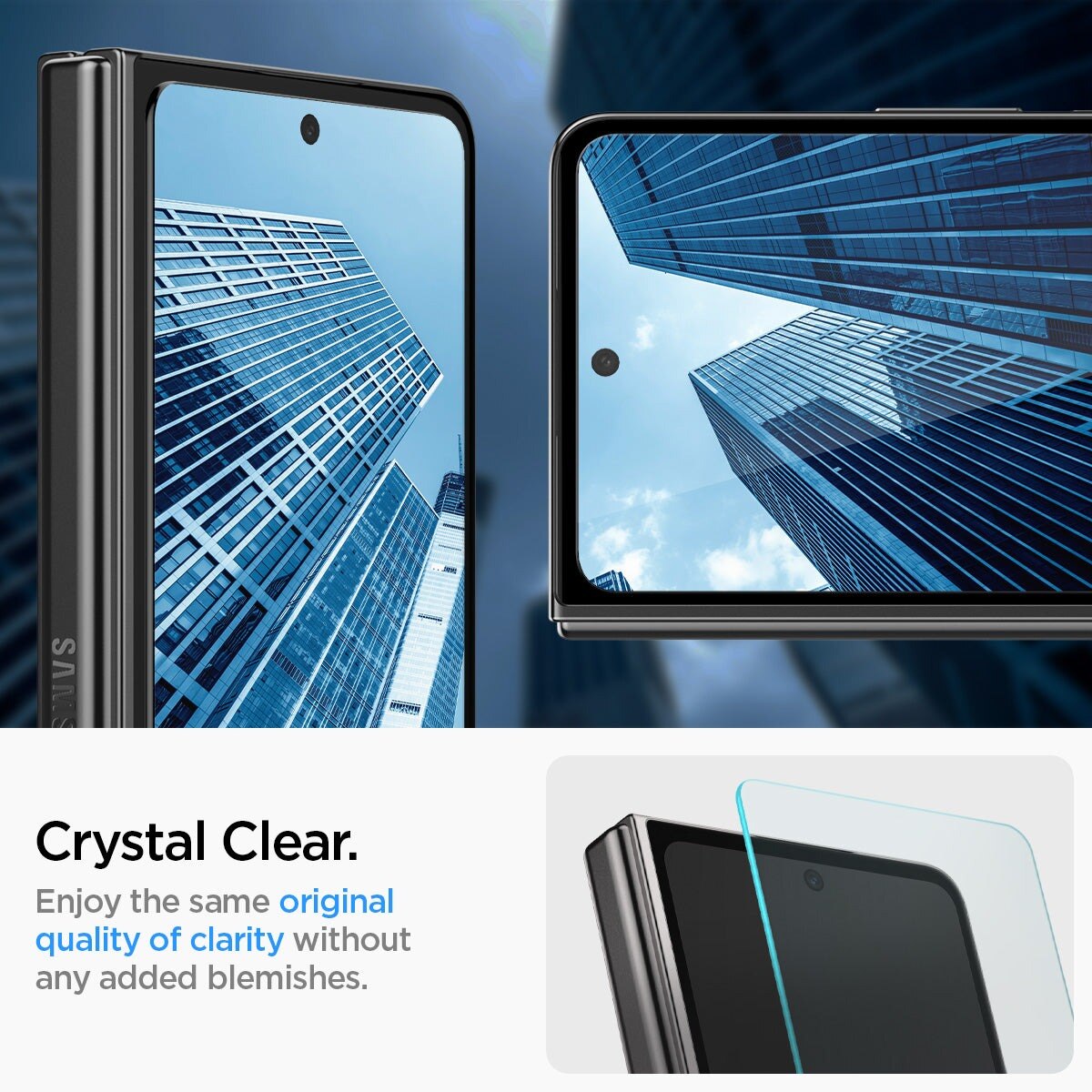 Cover Screen Protector GLAS.tR EZ Fit (2 pezzi) Galaxy Z Fold 5