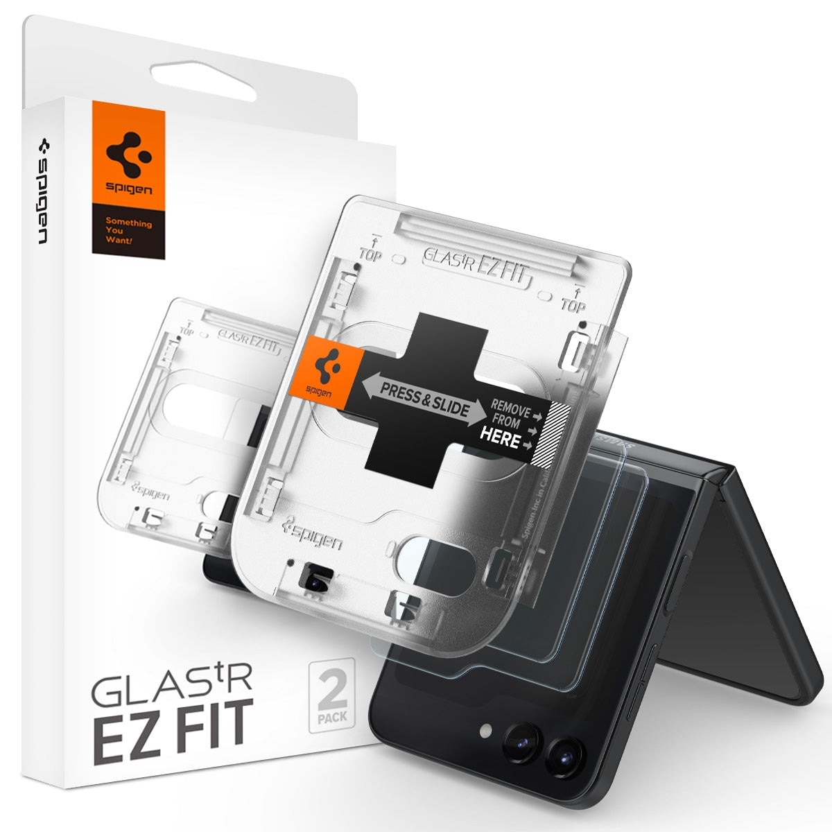 Cover Screen Protector GLAS.tR EZ Fit (2 pezzi) Galaxy Z Flip 5