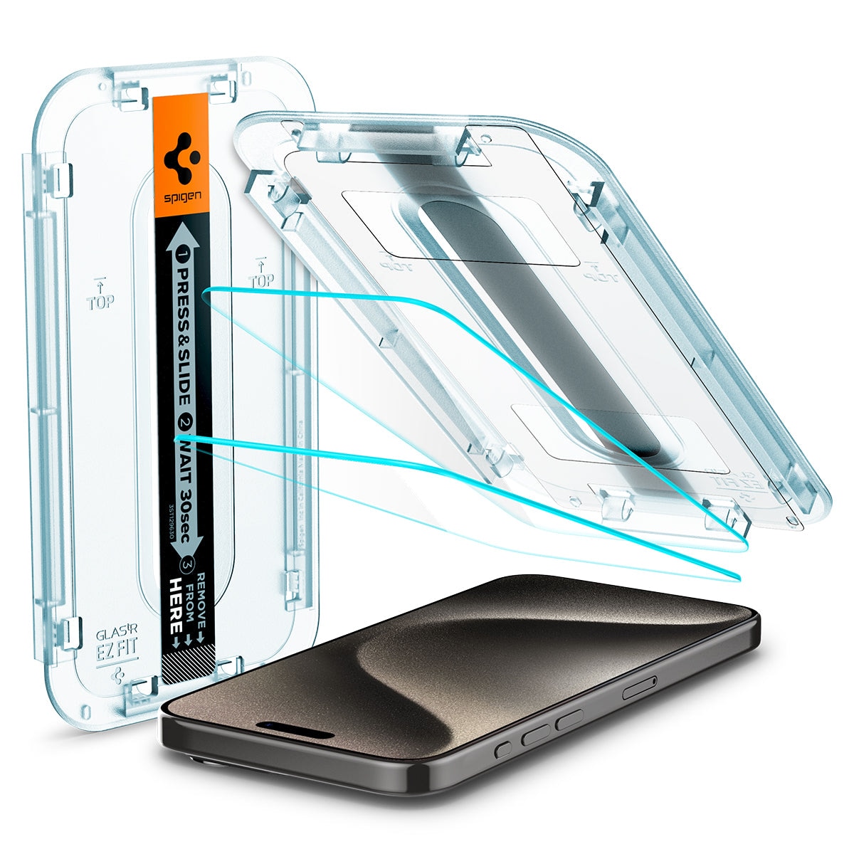 Screen Protector GLAS EZ Fit (2 pezzi) iPhone 15 Pro Max