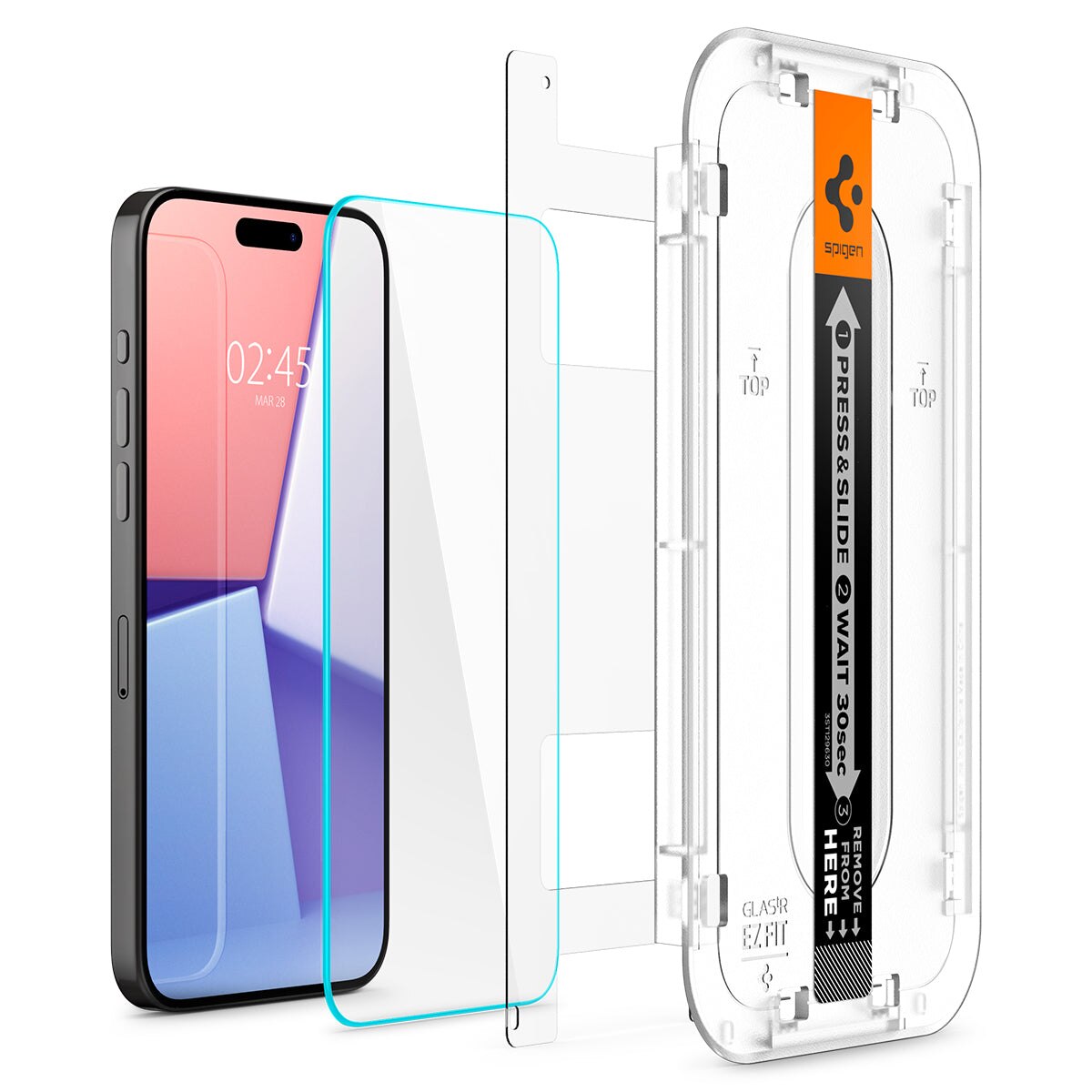 Screen Protector GLAS EZ Fit (2 pezzi) iPhone 15 Pro Max