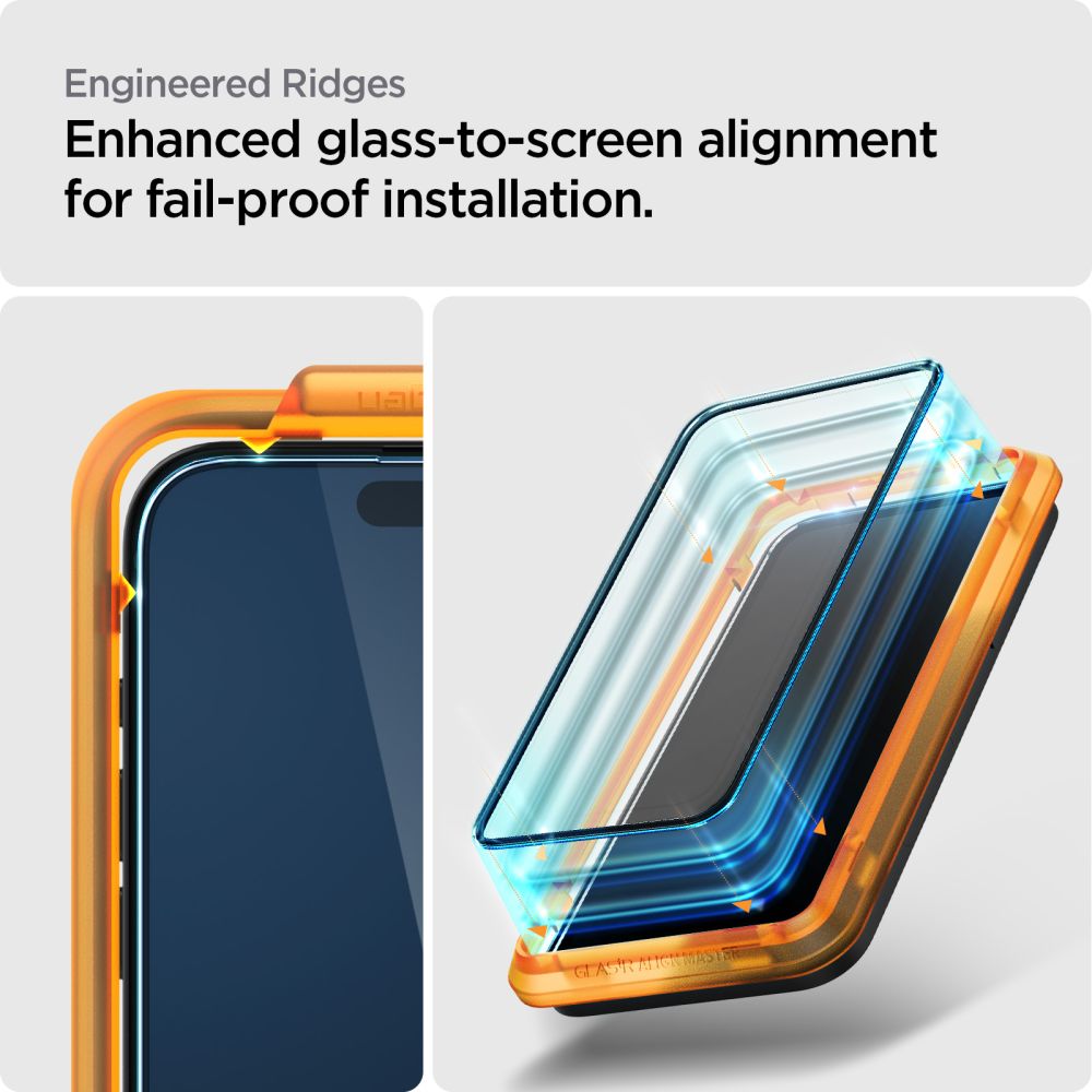 AlignMaster GLAS.tR Full Cover (2 pezzi) iPhone 15 Pro Max