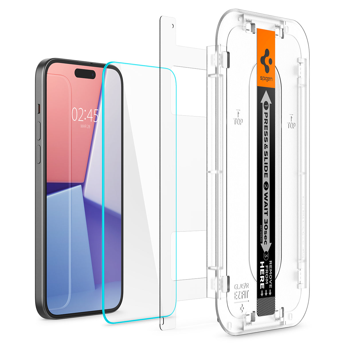 Screen Protector GLAS EZ Fit (2 pezzi) iPhone 15 Plus