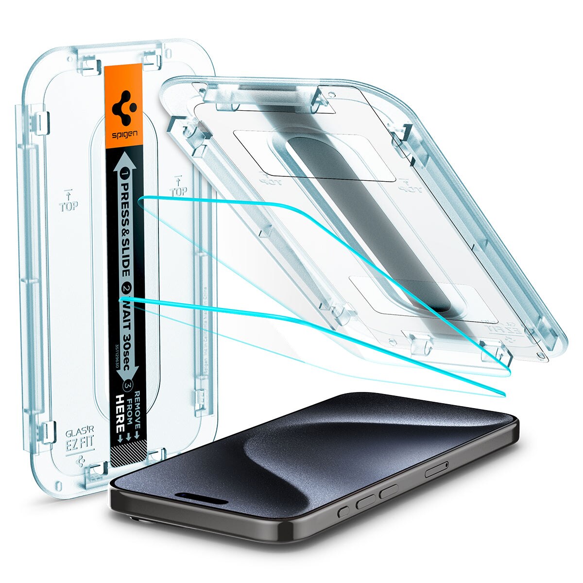 Screen Protector GLAS EZ Fit (2 pezzi) iPhone 15 Pro