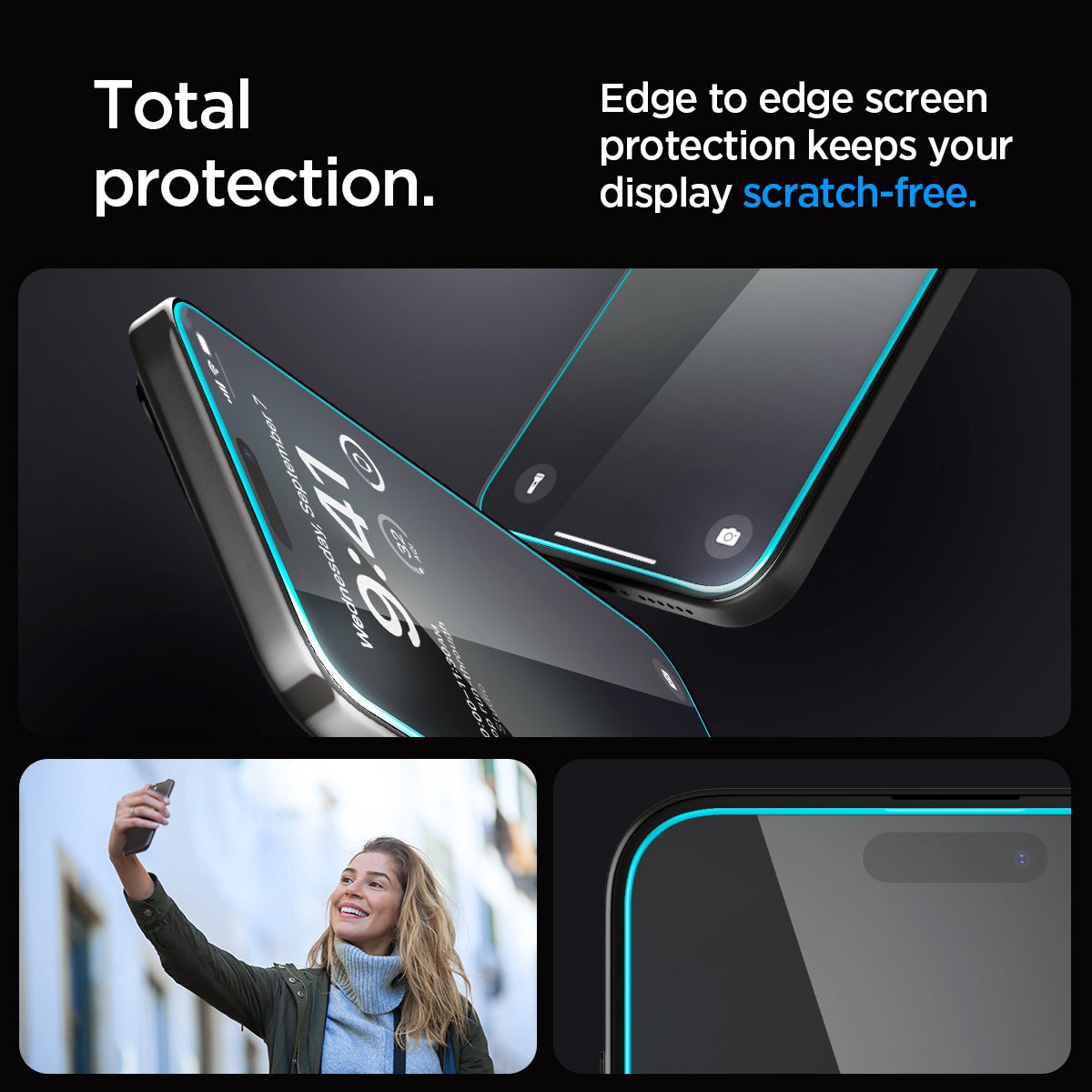 Screen Protector GLAS EZ Fit (2 pezzi) iPhone 15 Pro