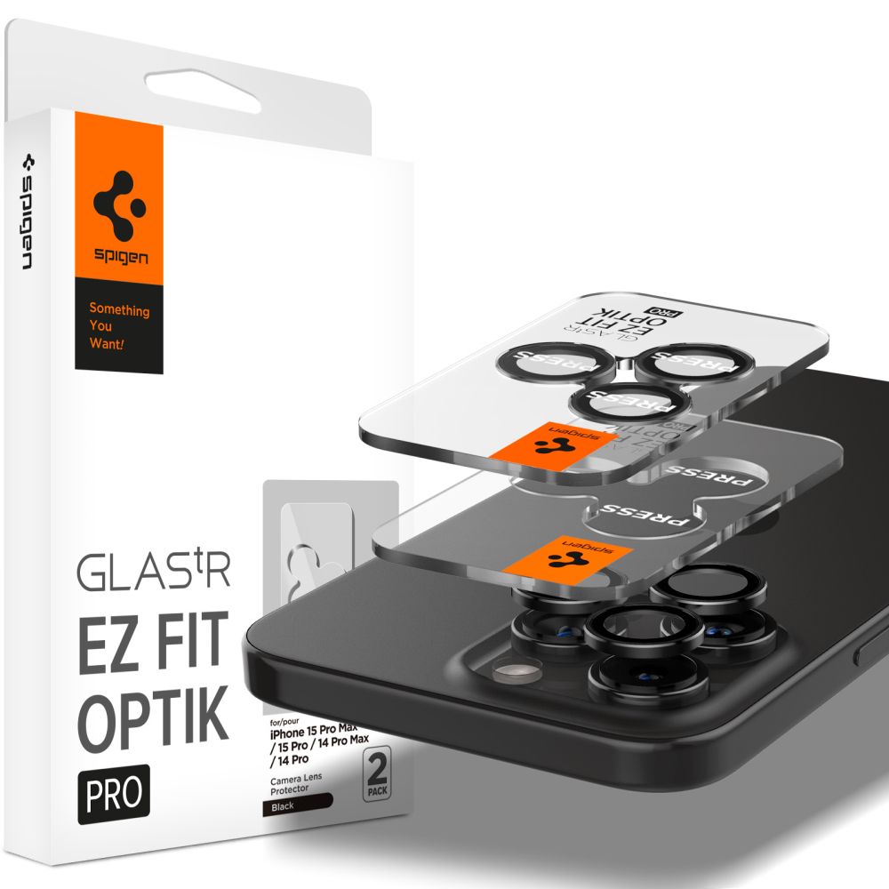 EZ Fit Optik Pro Max Lens Protector iPhone 14 Pro Crystal Clear