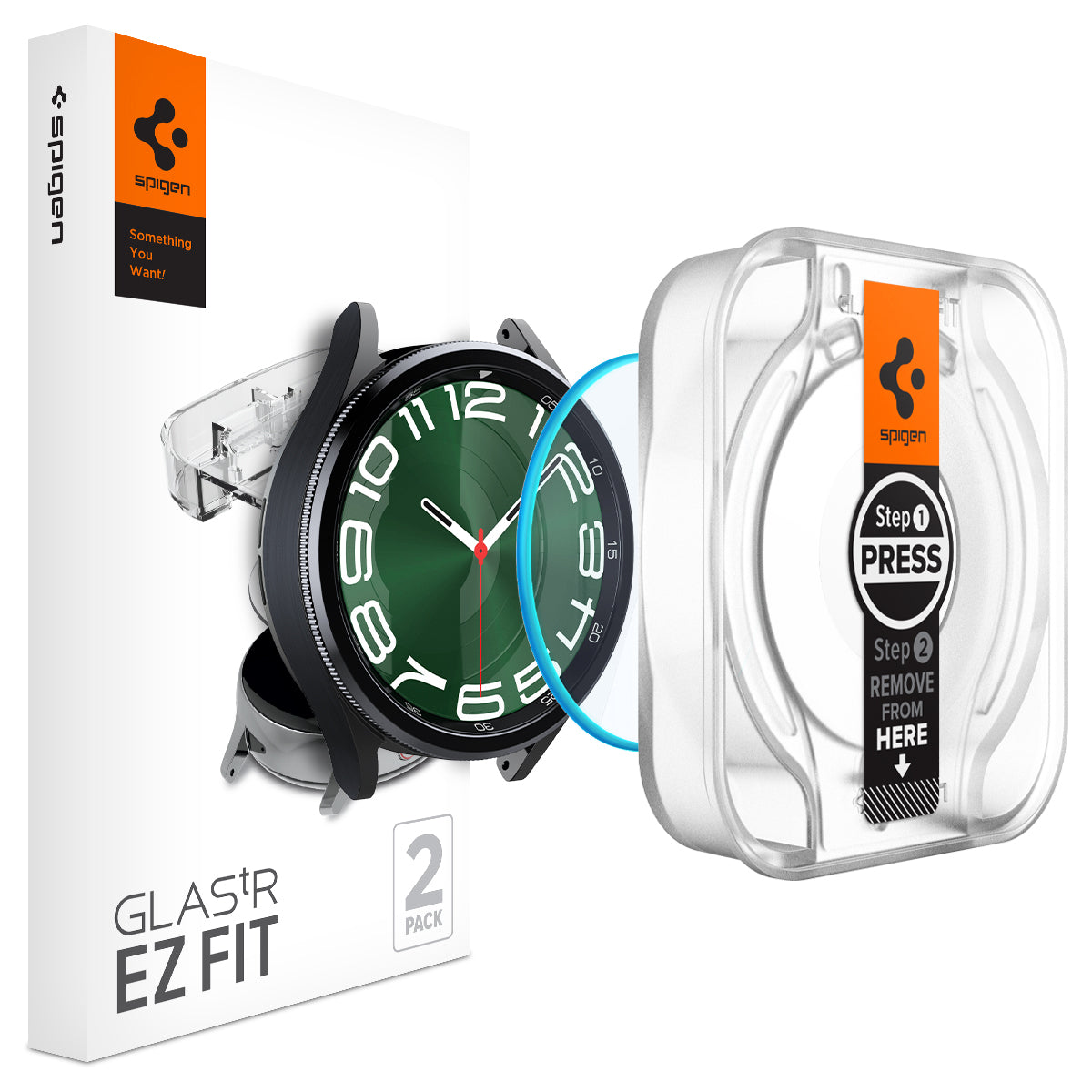 Proteggischermo EZ Fit GLAS.tR (2 pezzi) Samsung Galaxy Watch 6 Classic 47mm