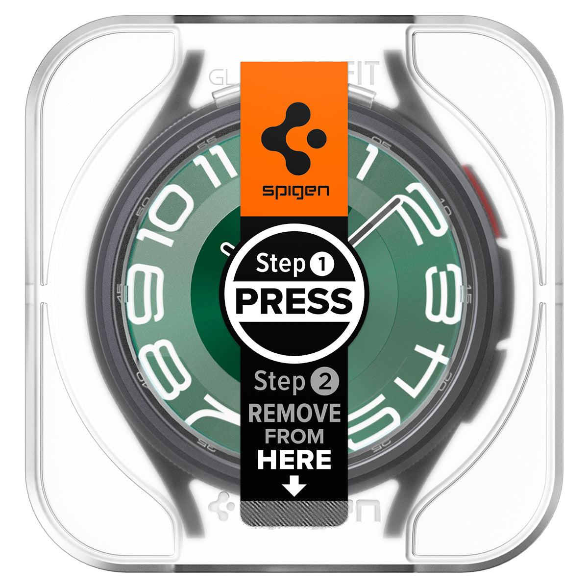 Proteggischermo EZ Fit GLAS.tR (2 pezzi) Samsung Galaxy Watch 6 Classic 47mm