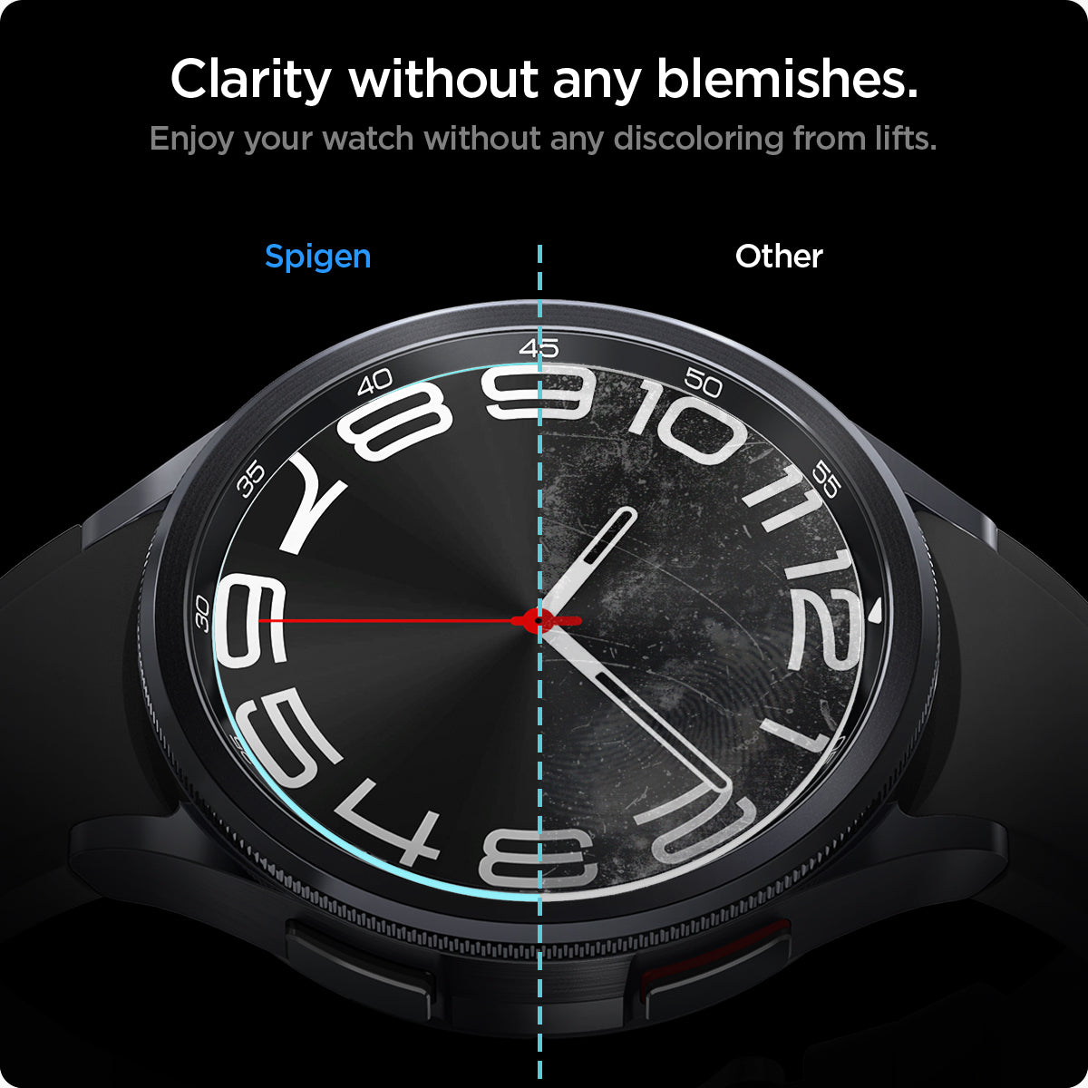 Proteggischermo EZ Fit GLAS.tR (2 pezzi) Samsung Galaxy Watch 6 Classic 43mm
