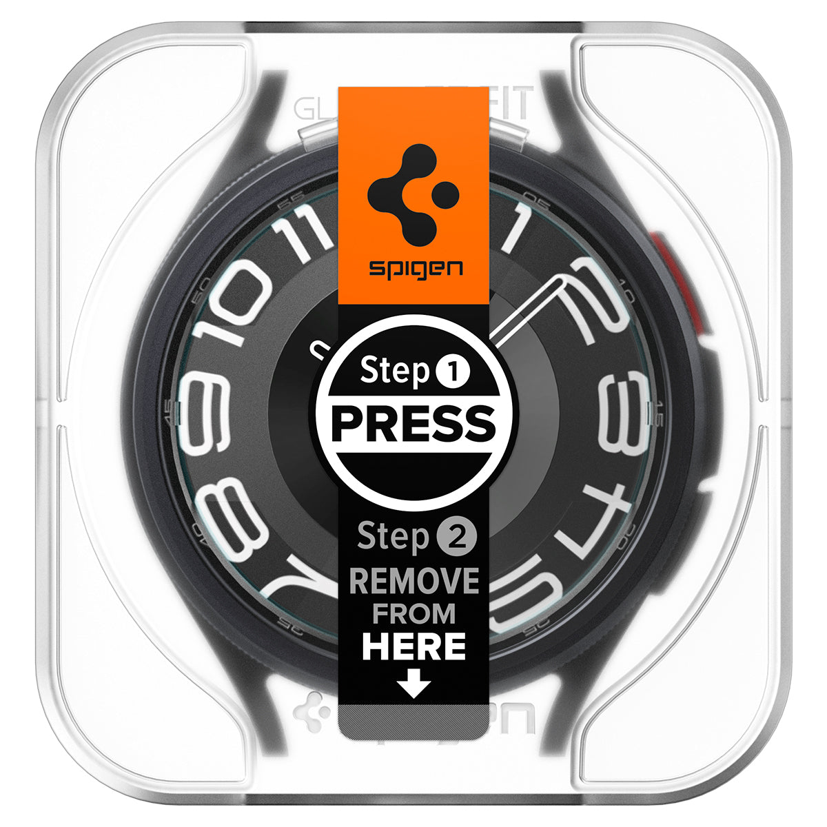 Proteggischermo EZ Fit GLAS.tR (2 pezzi) Samsung Galaxy Watch 6 Classic 43mm