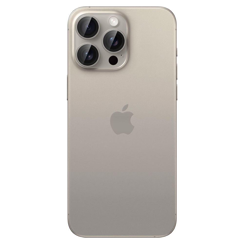 EZ Fit Optik Pro Lens Protector iPhone 15 Pro (2 pezzi) Natural Titanium