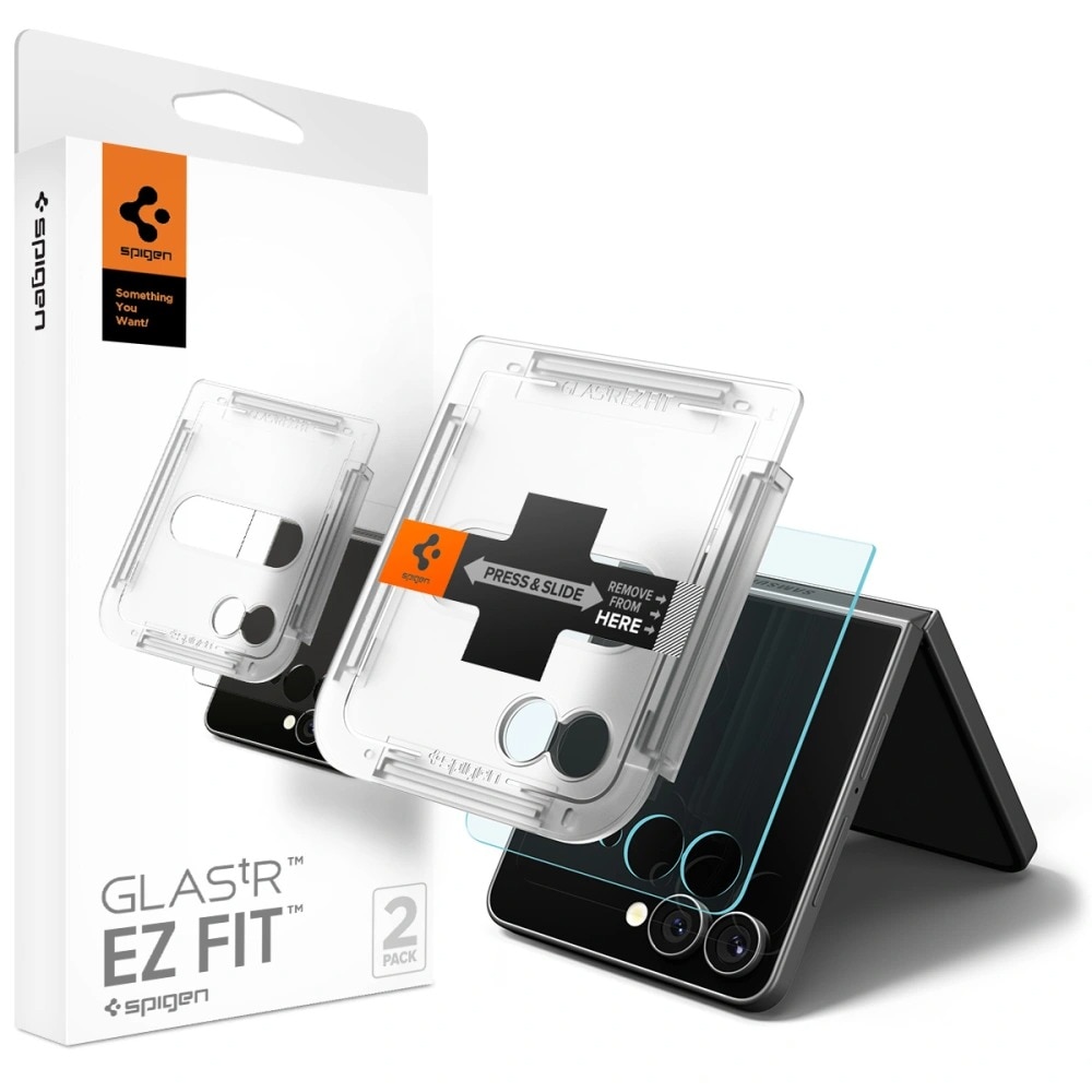 Cover Screen Protector GLAS.tR EZ Fit (2 pezzi) Samsung Galaxy Z Flip 7