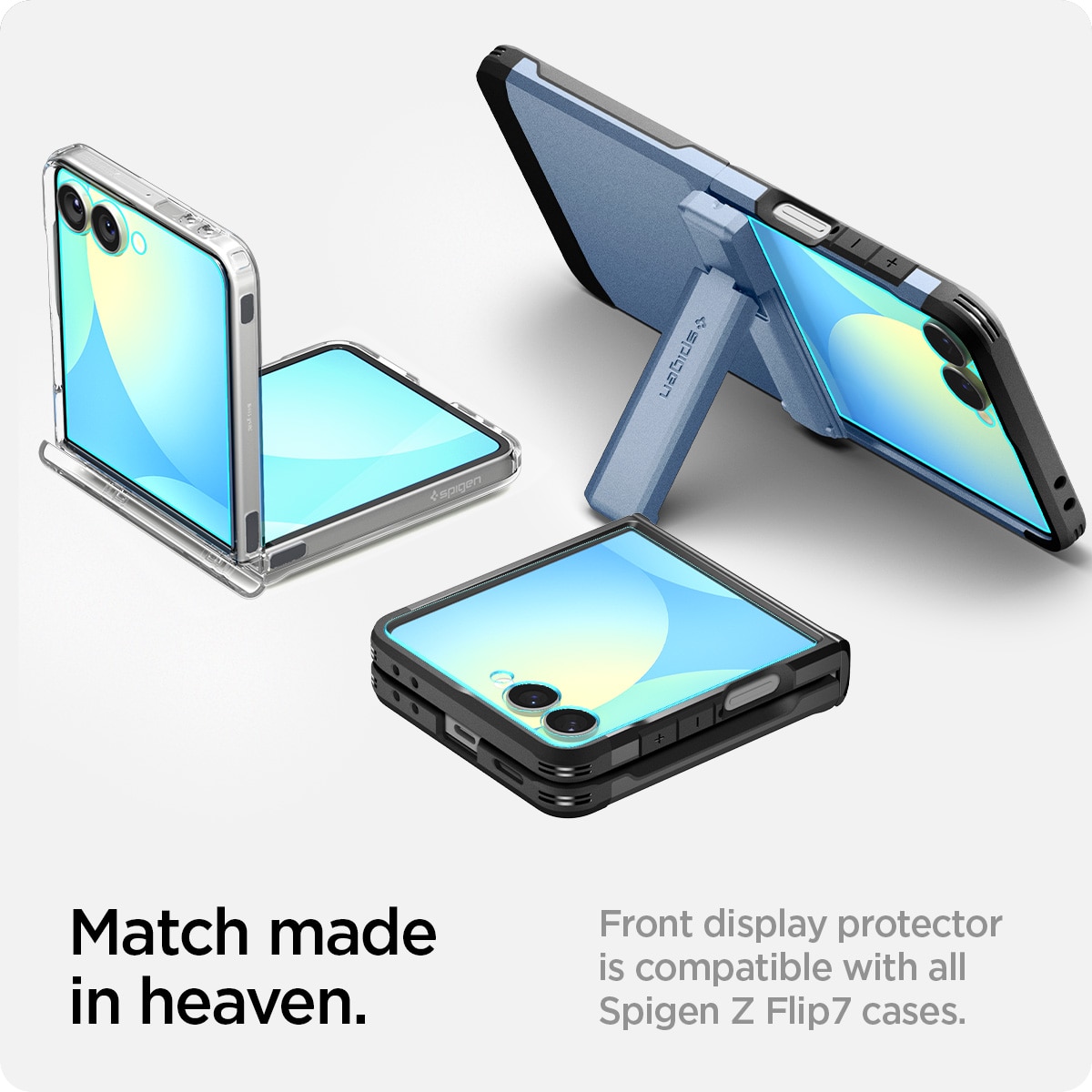 Cover Screen Protector GLAS.tR EZ Fit (2 pezzi) Samsung Galaxy Z Flip 7