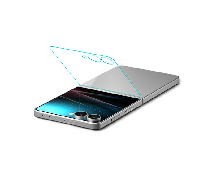 Cover Screen Protector GLAS.tR EZ Fit (2 pezzi) Samsung Galaxy Z Flip 7