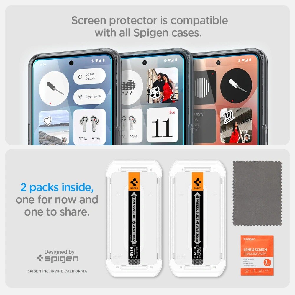 Screen Protector GLAS.tR EZ Fit (2 pezzi) Nothing Phone 3