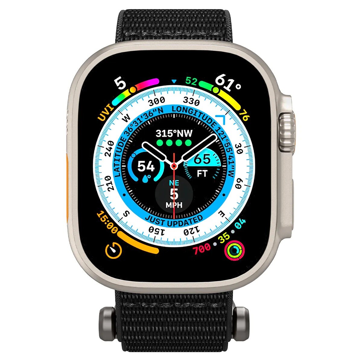 DuraPro Flex Apple Watch 45mm Series 7 Black