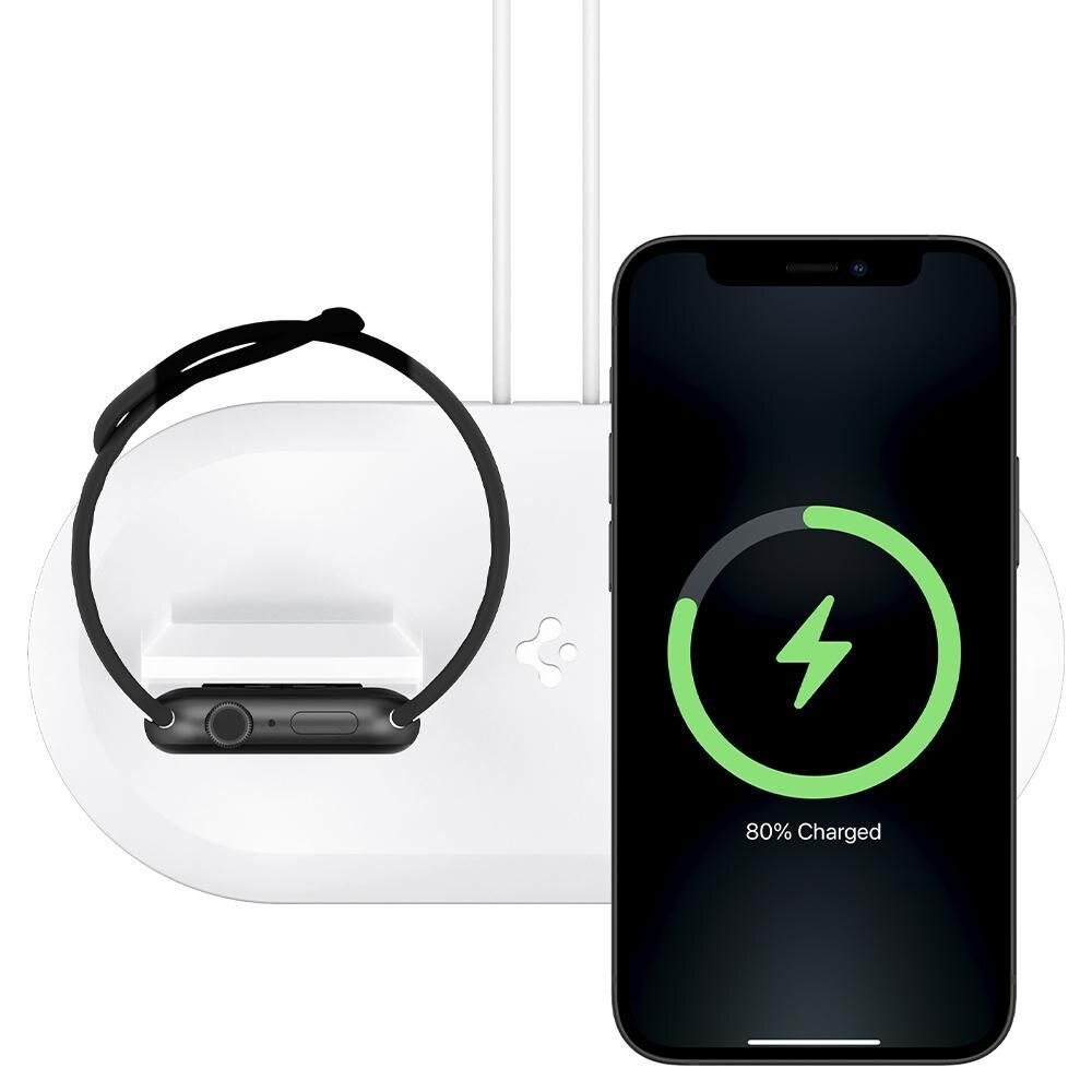 MagFit Charge Stand Duo MagSafe White