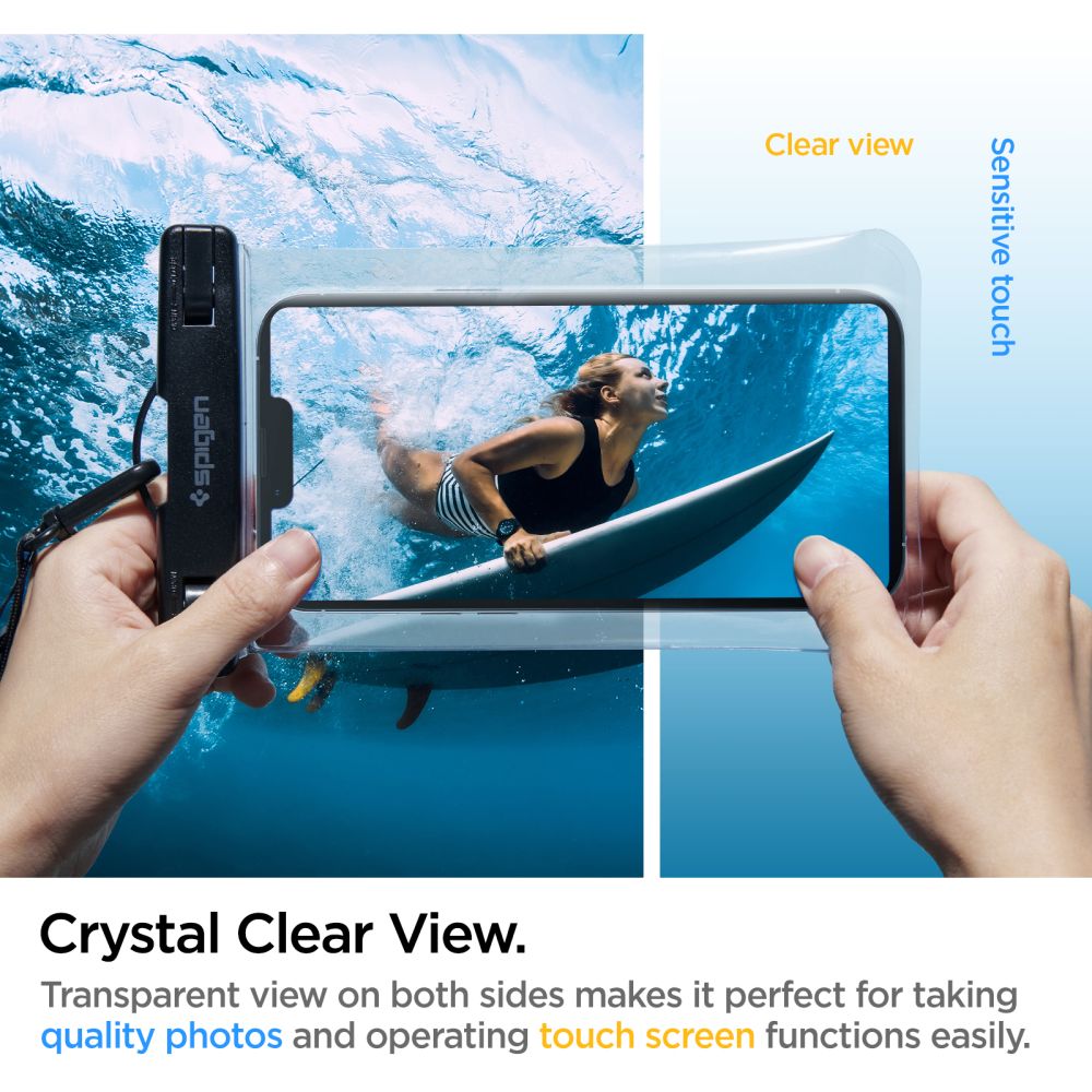 A601 Universal Waterproof Cover Crystal Clear
