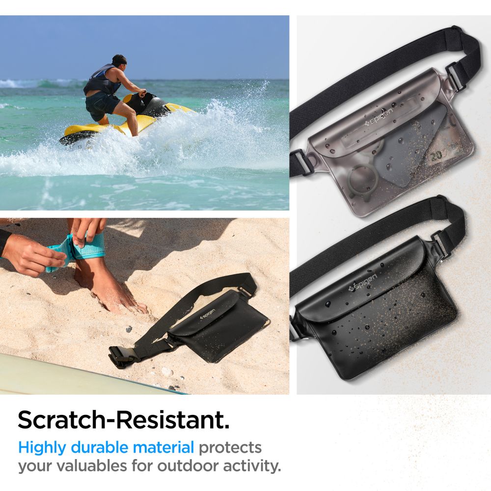 A620 Universal Aqua Shield WaterProof Waist Bag Nero