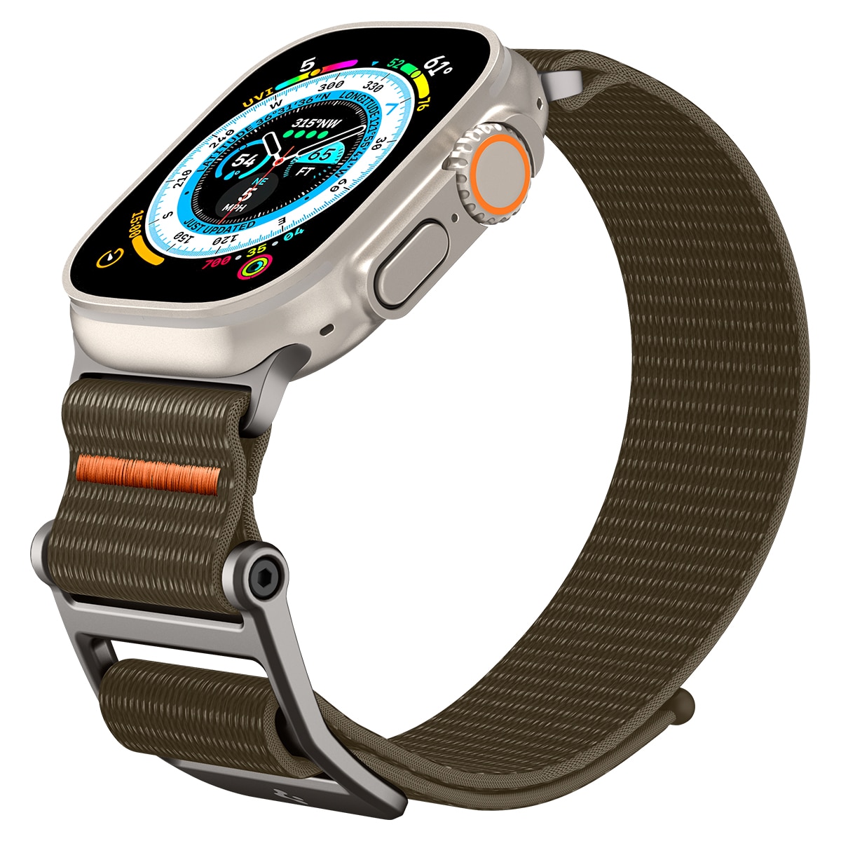 DuraPro Flex Ultra Apple Watch 45mm Series 7 Khaki