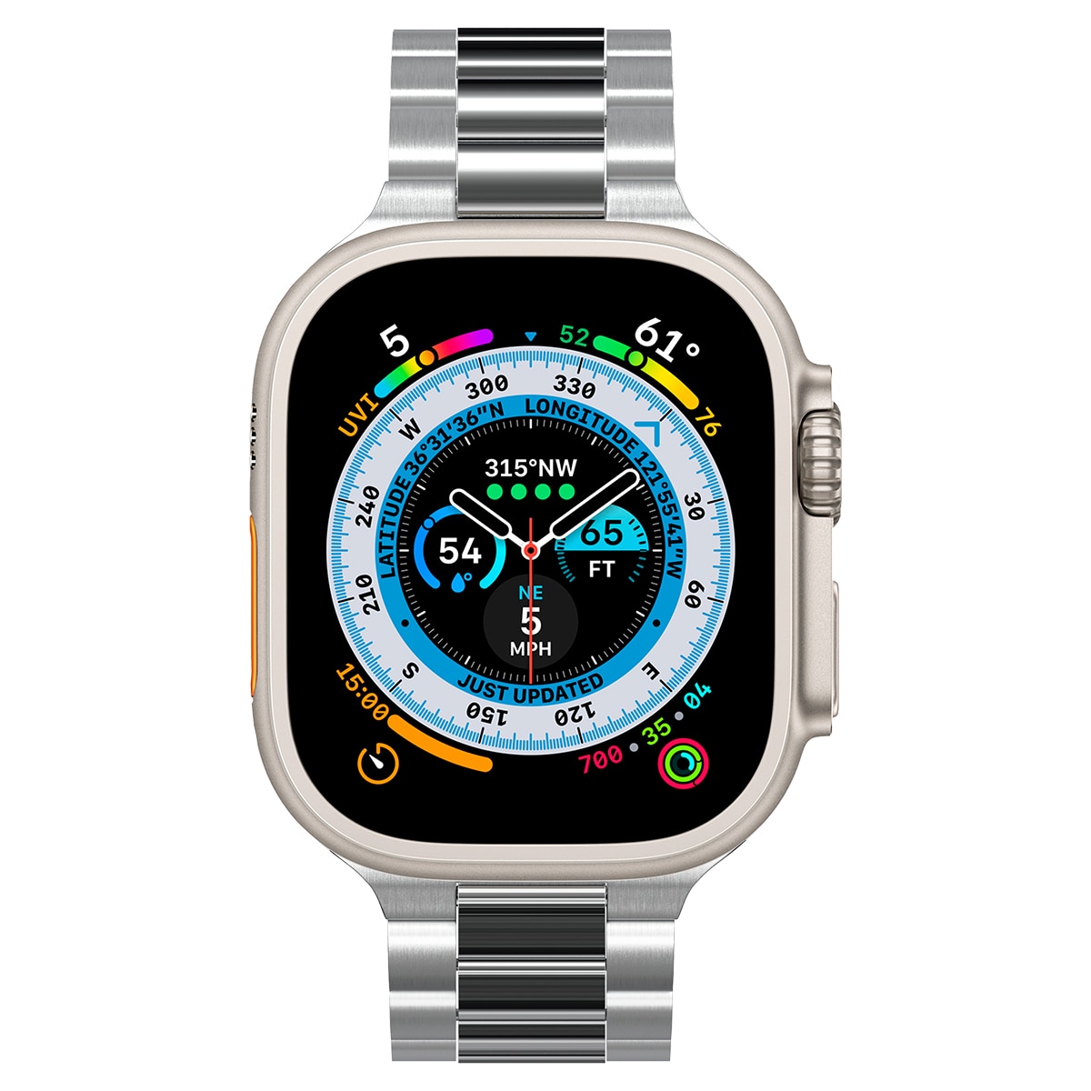 Cinturino Modern Fit 316L Apple Watch SE 44mm D'argento