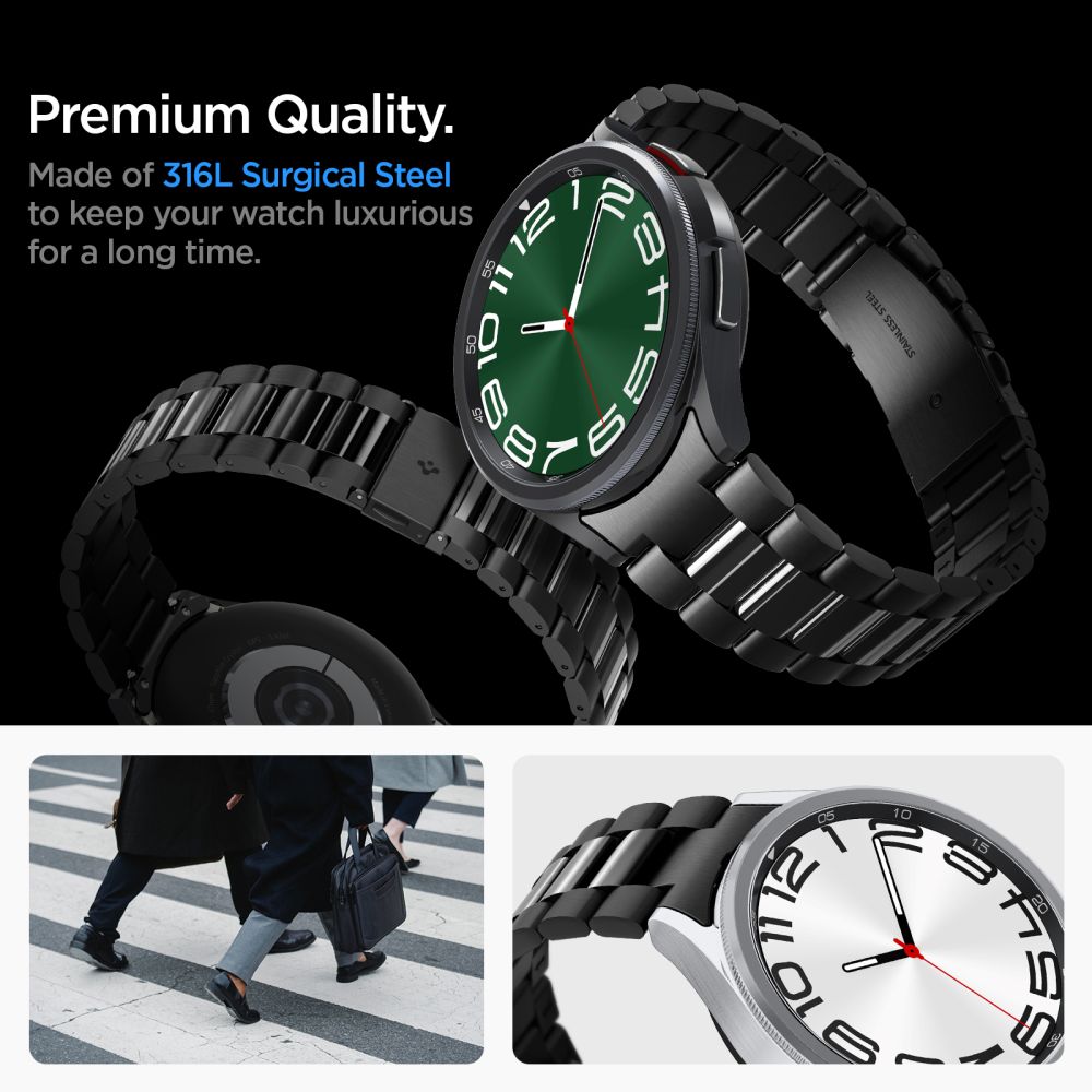 Cinturino Modern Full-Fit Galaxy Watch 6 Classic 47mm Black