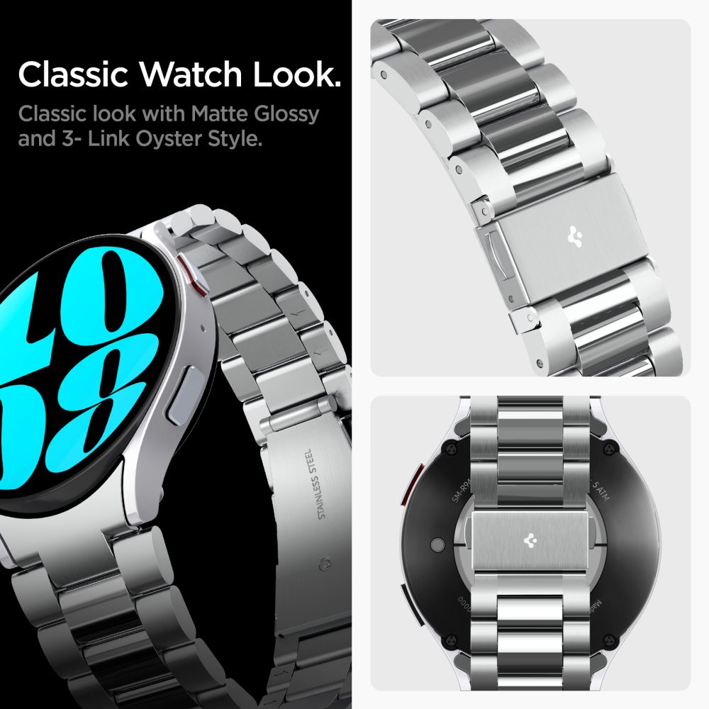 Cinturino Modern Full-Fit Samsung Galaxy Watch 6 44mm Silver