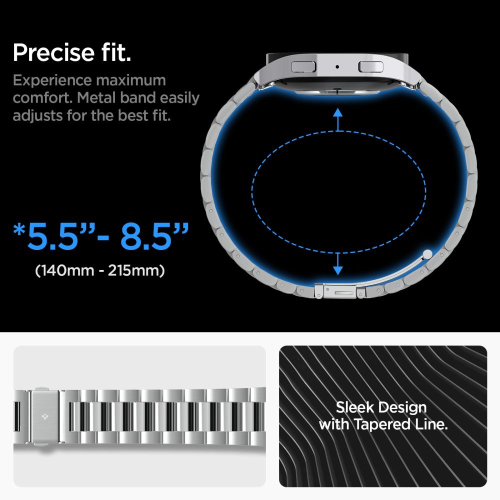 Cinturino Modern Full-Fit Samsung Galaxy Watch 6 44mm Silver