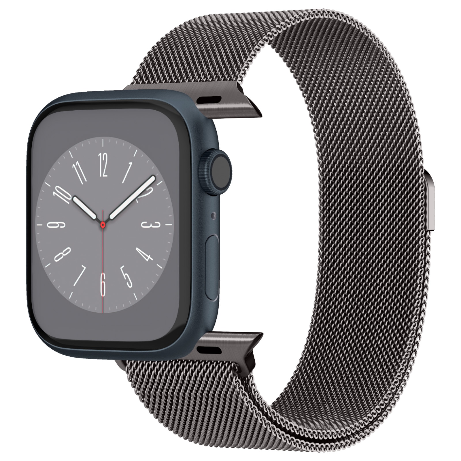 Cinturino Metal Fit Apple Watch 45mm Series 8 Graphite