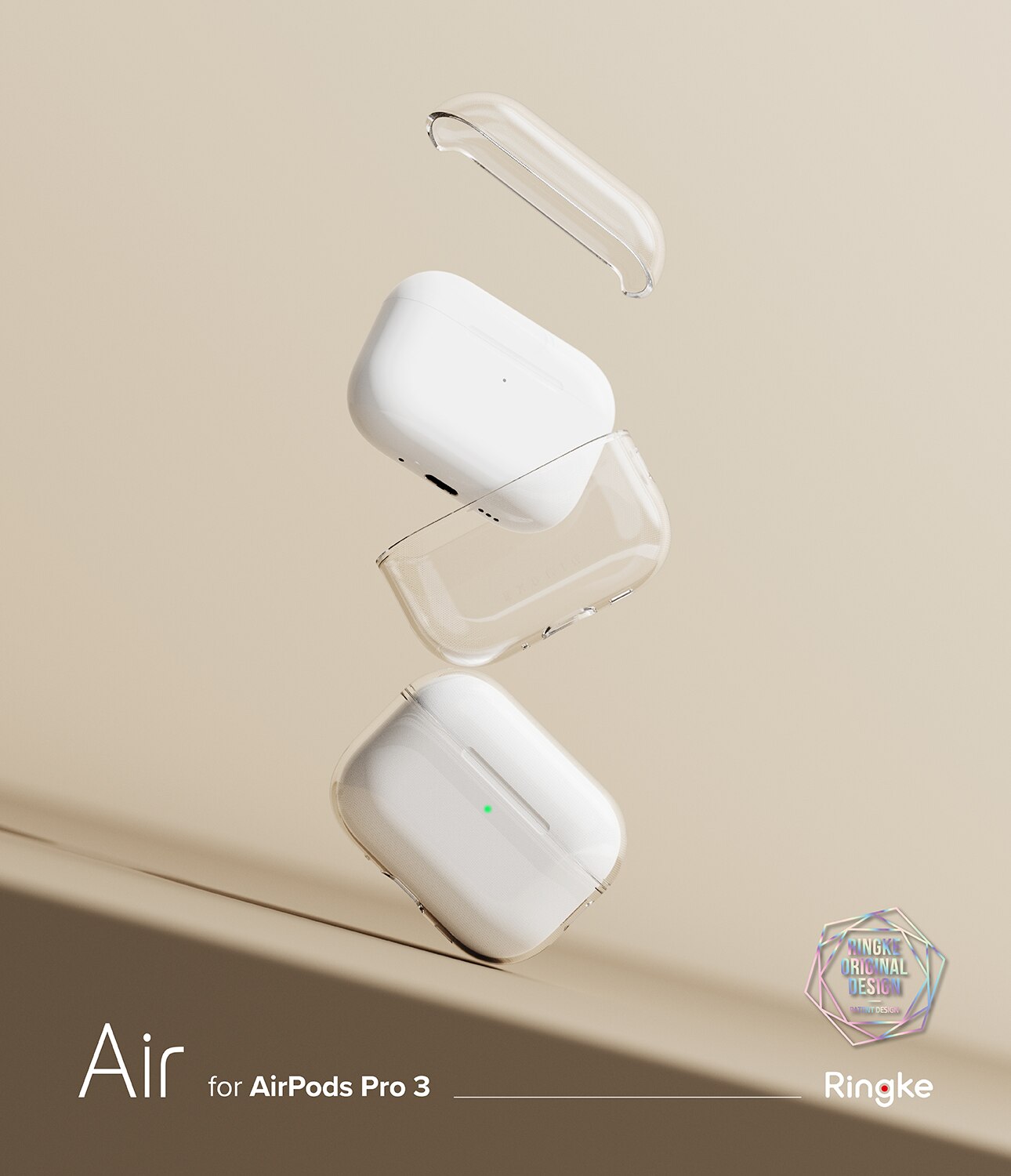 Cover Air Apple AirPods Pro 3 Trasparente