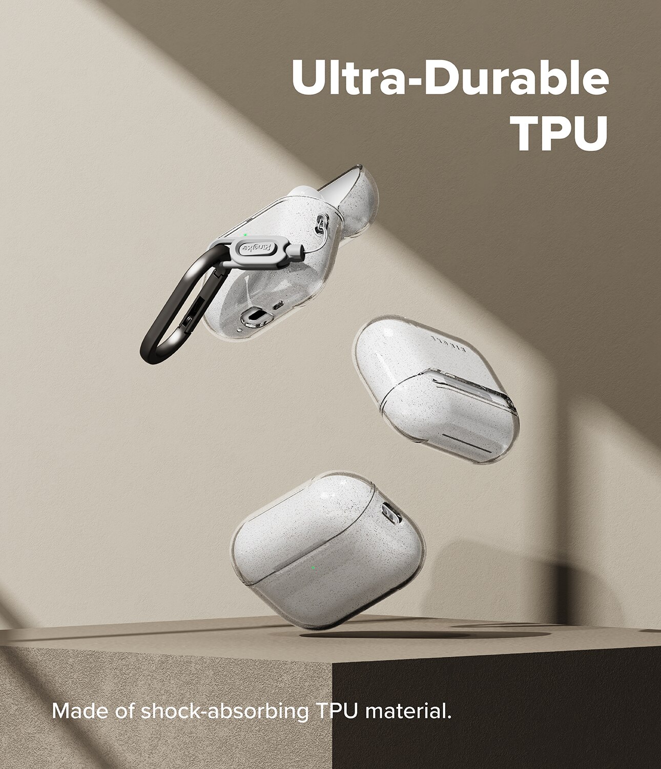 Cover Air Apple AirPods Pro 3 Glitter Clear