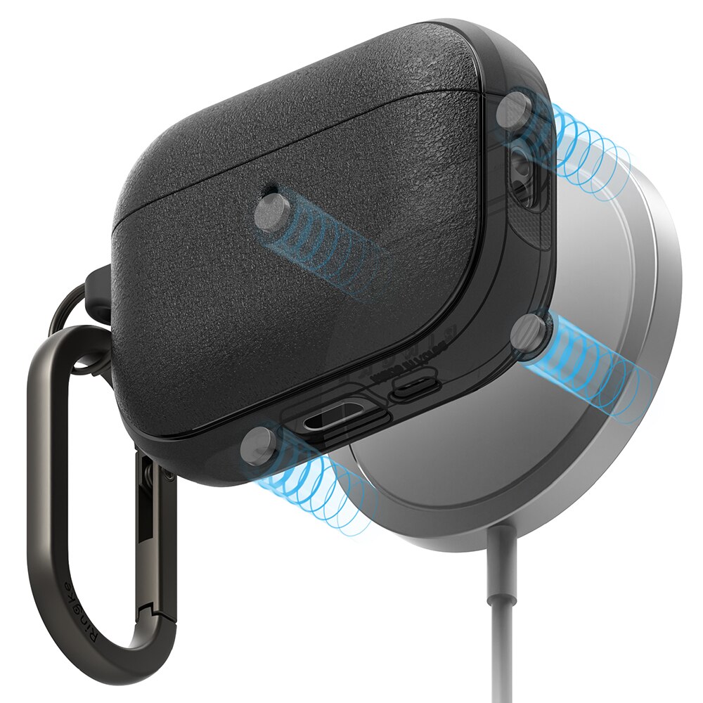 Cover Onyx Magnetic Apple AirPods Pro 3 Nero