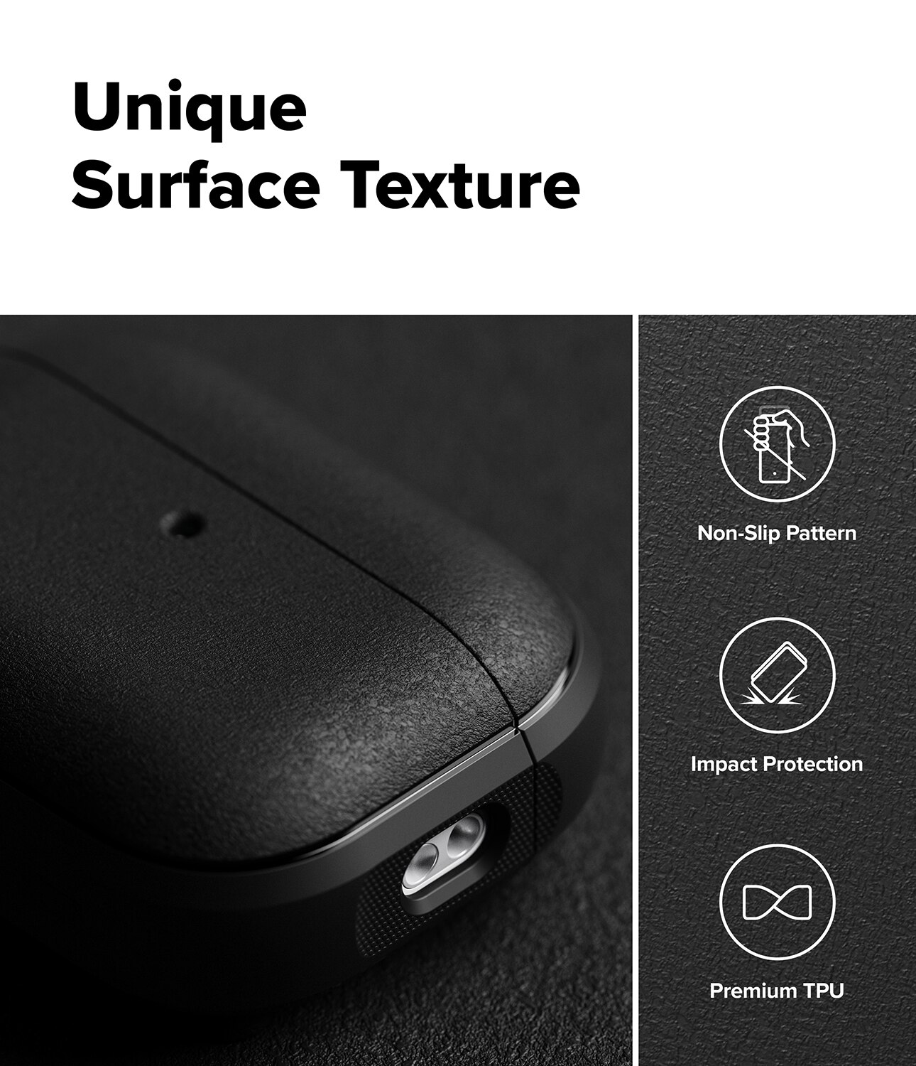 Cover Onyx Magnetic Apple AirPods Pro 3 Nero
