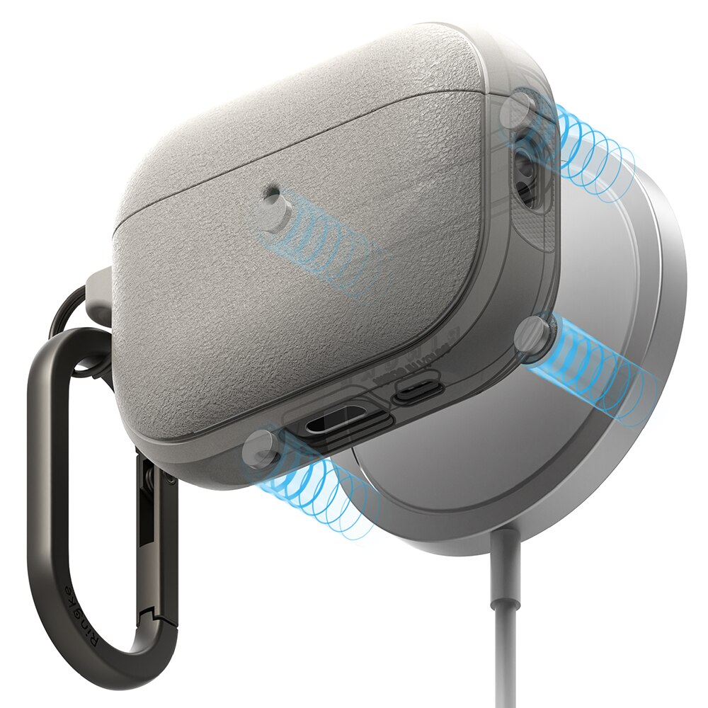 Cover Onyx Magnetic Apple AirPods Pro 3 Warm Gray