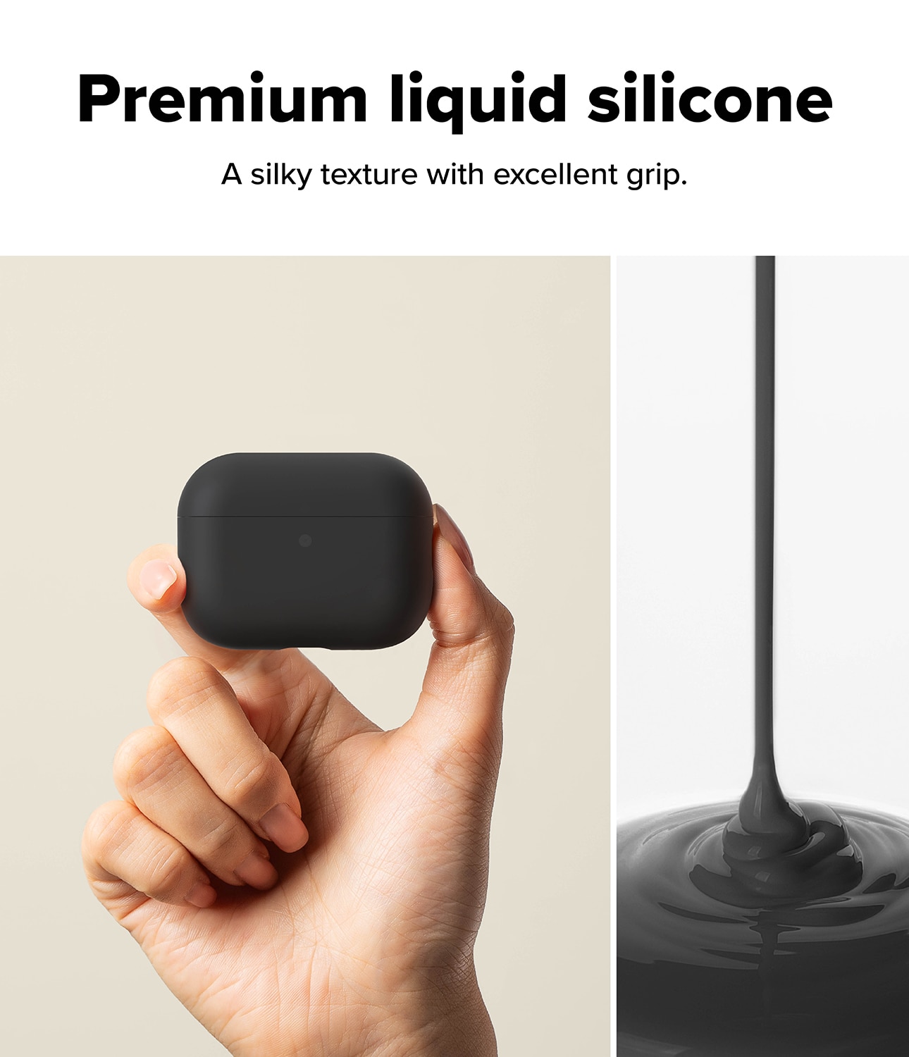 Silicone Cover Apple AirPods Pro 3 Black