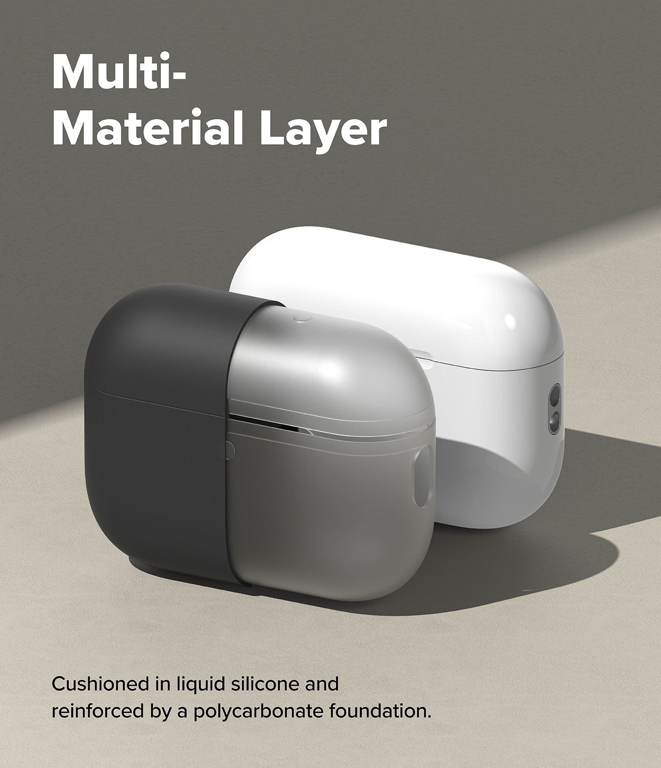 Silicone Cover Apple AirPods Pro 3 Black