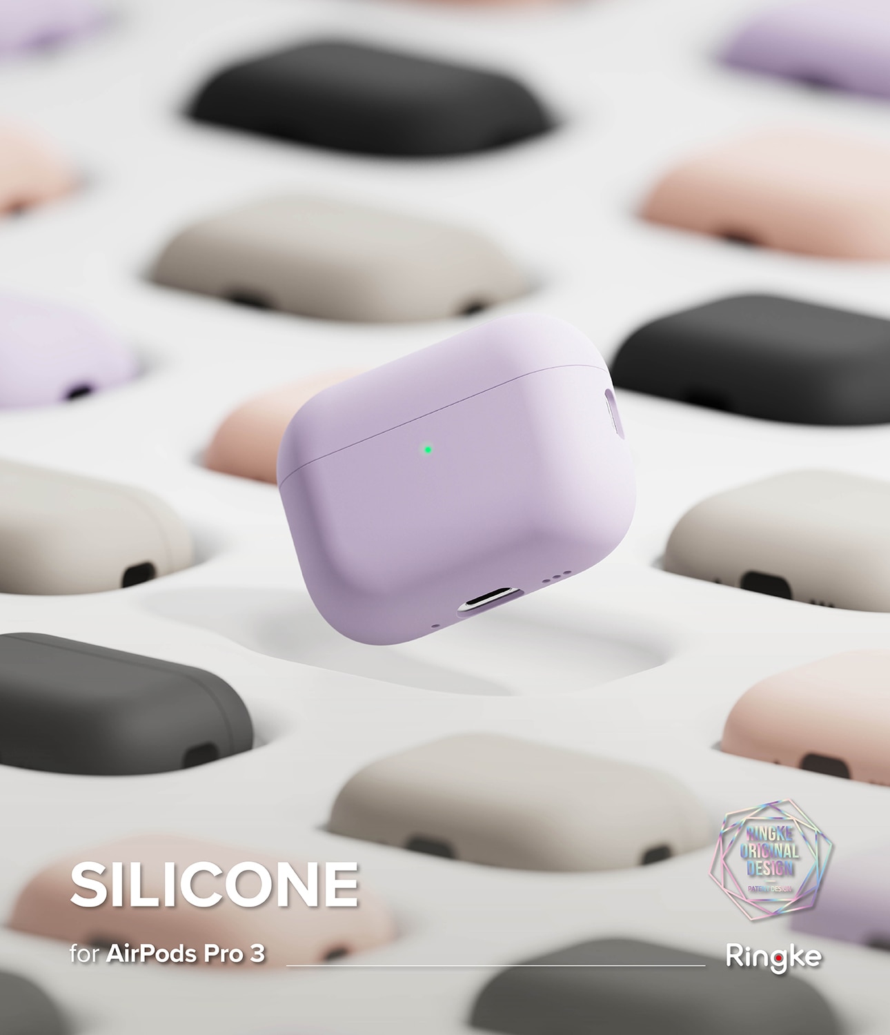 Silicone Cover Apple AirPods Pro 3 Pink