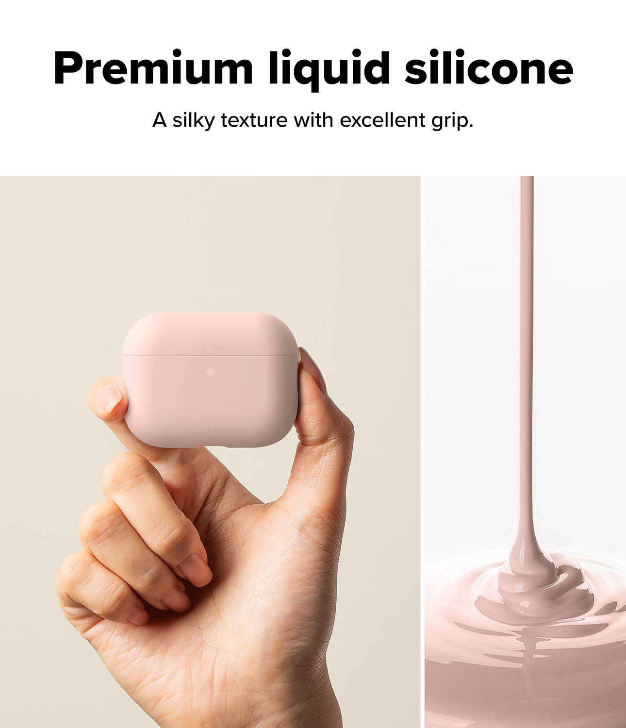 Silicone Cover Apple AirPods Pro 3 Pink