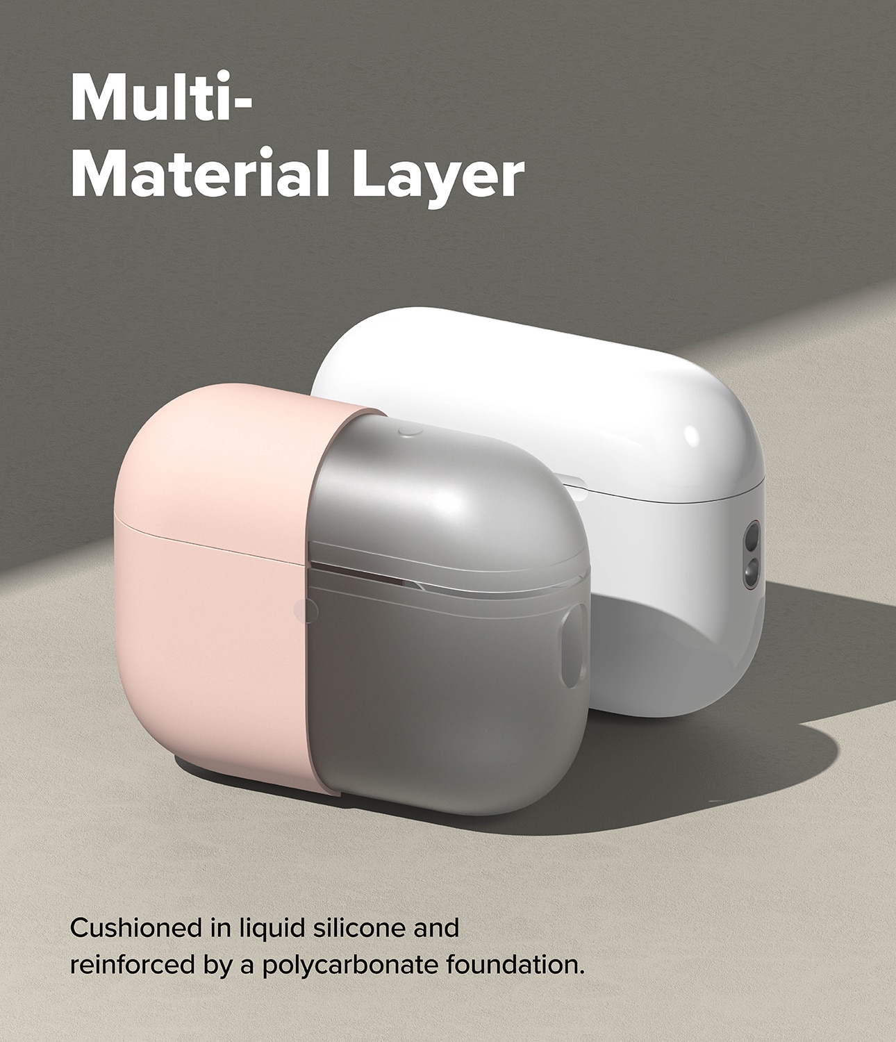 Silicone Cover Apple AirPods Pro 3 Pink