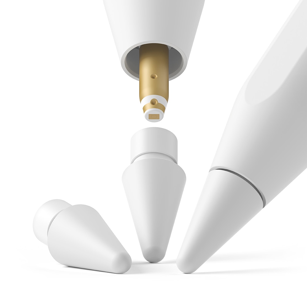 HB Tip Apple Pencil (3 pezzi), bianco