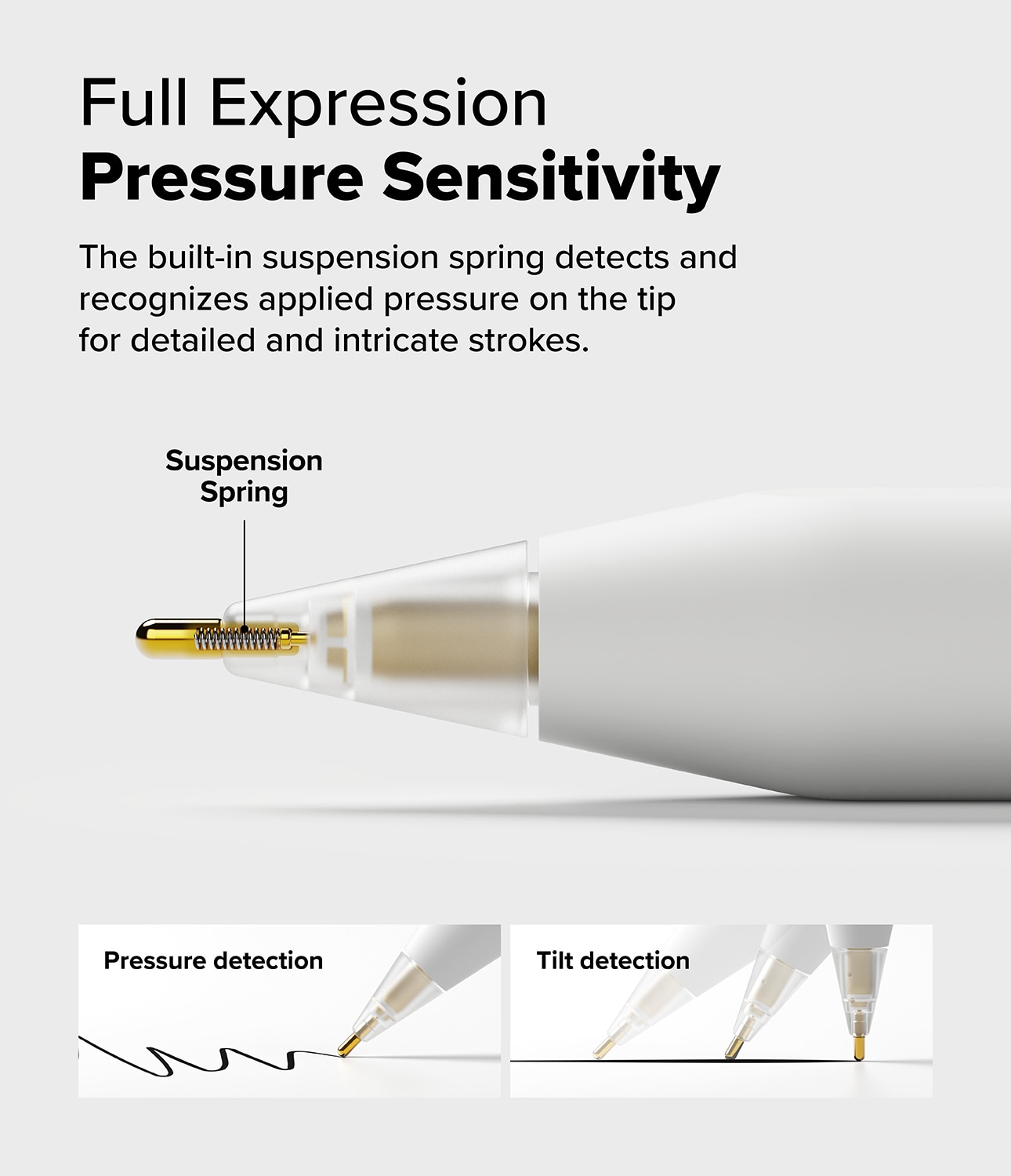 Metal Tip Apple Pencil (3 pezzi), bianco